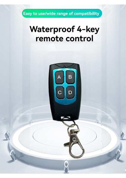 Evrensel Garaj Kapısı Uzaktan Kumandası 433.92 Mhz Kapı Otomasyonu Için Kablosuz Uzaktan Kumandalı Anahtar Fob (Yurt Dışından) modelleri