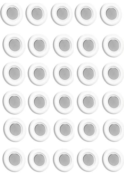 30 Adet Manyetik Uzaktan Kumanda Tutucu, Uzaktan Kumanda Düzenleyici, Güçlü Yapışkanlı Tv Uzaktan Kumanda Şarj Tutucu (Yurt Dışından)