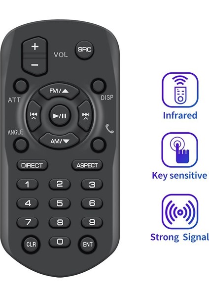 Jvc Dvd/cd/usb Alıcısı Için RM-RK258 Uzaktan Kumanda KW-M450BT (Yurt Dışından) fiyatları