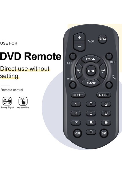 Jvc Dvd/cd/usb Alıcısı Için RM-RK258 Uzaktan Kumanda KW-M450BT (Yurt Dışından) fırsatları