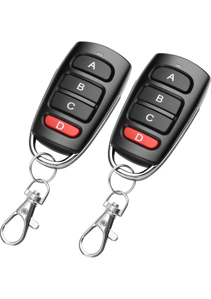 2 Adet Uzaktan Garaj Kapısı Kumandası, Kapı Için 433.92 Mhz Uzaktan Kumanda, Uzaktan Kumandalı Anahtarlık, Yedek Garaj Kapısı Elektrikli Kapı (Yurt Dışından)