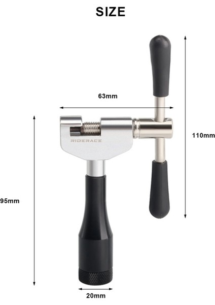 Riderace Bisiklet Zinciri Pimi Sökücü Bisiklet Bağlantısı Kırıcı Onarım Aleti (Yurt Dışından) modelleri