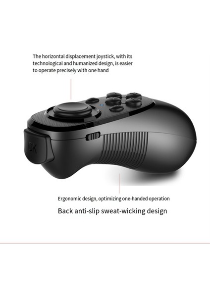 052 Kablosuz Bluetooth Vr Kontrol Cihazı Android Ios Pc Tv Kutusu ve 3D Sanal Gerçeklik Gözlükleri Için Evrensel Uzaktan Kumanda (Yurt Dışından) modelleri