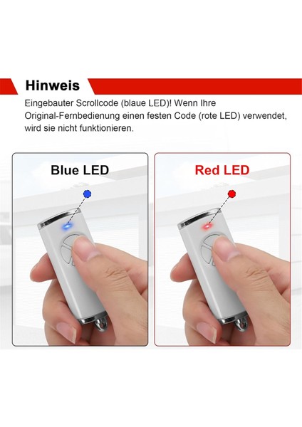 868 Mhz Garaj Kapısı Açacağı, Hormann El Tipi Verici HSE-4-868-BS, HSE2-868-BS Için Garaj Kapısı Uzaktan Kumandası (Yurt Dışından) fırsatları