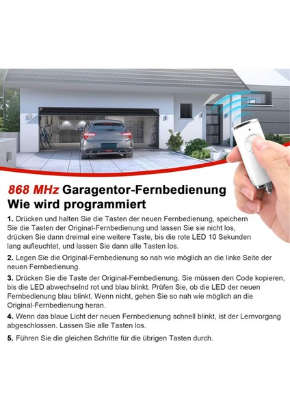 868 Mhz Garaj Kapısı Açacağı, Hormann El Tipi Verici HSE-4-868-BS, HSE2-868-BS Için Garaj Kapısı Uzaktan Kumandası (Yurt Dışından) indirimleri