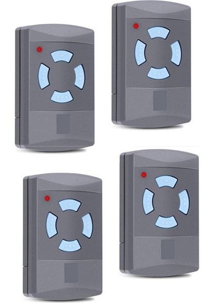 Hormann HSM4-868 HSE2-868 HS4-868 HSM2-868 868MHZ Kapı Açacağı Anahtarlık Için 4 Adet Garaj Kapısı Uzaktan Kumanda Vericisi (Yurt Dışından)