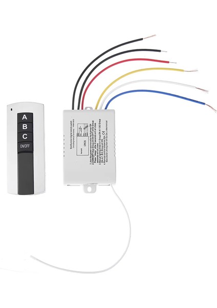 3 Yollu Açma/kapama 220V Kablosuz Uzaktan Kumanda Anahtarı Lamba Işığı Akıllı Ev Uzaktan Kumanda Anahtarı Alıcı Verici (Yurt Dışından)