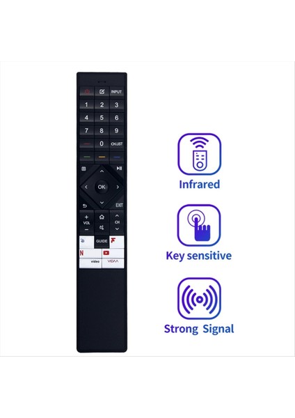 Hisense Tv 55U7KQ 75U7KQ 85U7KQ Için ERF6P64H Uzaktan Kumanda (Yurt Dışından) modelleri
