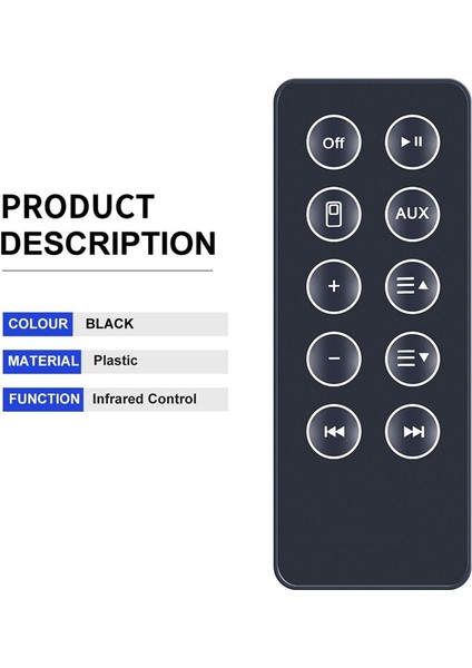 Bose Sounddock 10 SD10 Için Yeni Uzaktan Kumanda Değişimi (Yurt Dışından) fiyatları