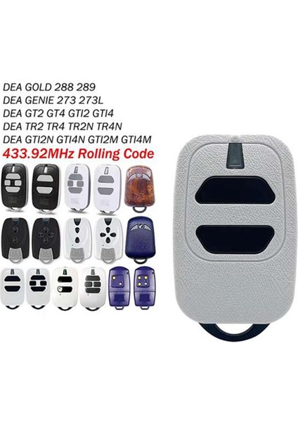 5 Adet 2 Anahtarlı Garaj Kapısı Uzaktan Kumandası 433.92MHZ Değişken Kodlu Dea Gt2 Gt4 Gtı2 Gtı4 Gtı Serisi El Tipi Verici (Yurt Dışından) indirimleri