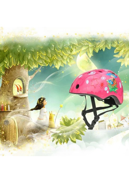 Sevimli Çocuk Bisiklet Kaskı Erkek Kız Ayarlanabilir Güvenlik Konfor Kaskları Çok Sporlu Bisiklet Paten Pembe Karakter Modeli (Yurt Dışından) fiyatları