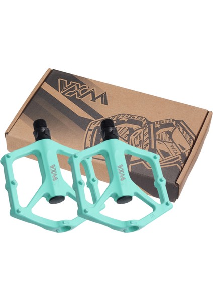 Vxm 2 Adet Bisiklet Pedalı Kaymaz Alüminyum Alaşımlı Bisiklet Parçaları Mavi (Yurt Dışından)