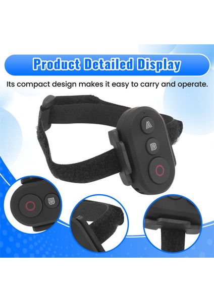 INSTA360 X3 X4 Ace Pro 2 Gopro 12 13 Çok Yönlü Kamera Aksesuarları Için Bluetooth Uzaktan Kumanda (Yurt Dışından) indirimleri