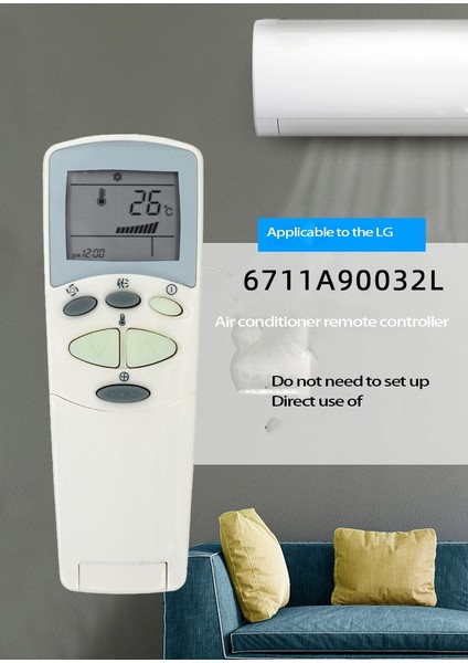 Klima Uzaktan Kumanda Lg 6711A90032L 6711AR2664B 6711A20083D 6711A20083E 6711A20083A 6711A20096C (Yurt Dışından) fiyatları