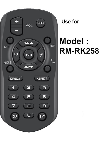 Jvc Dvd/cd/usb Alıcısı Için RM-RK258 Uzaktan Kumanda KW-M450BT KW-V21BT KWV21BT KWV12 KW-M25T KW-V11 KW-V12 KWM25T (Yurt Dışından) indirimleri