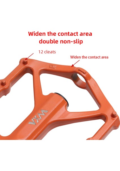 Vxm 2 Adet Bisiklet Pedalı Kaymaz Alüminyum Alaşımlı Bisiklet Parçaları Mavi (Yurt Dışından) fırsatları