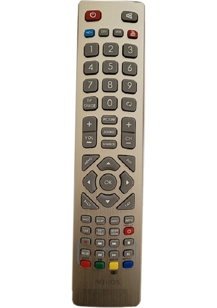 Aquos LC-32CHE6241E LC-40CFE6242E LC-32CHE6242E Için Akıllı Tv Uzaktan Kumandası (Yurt Dışından)