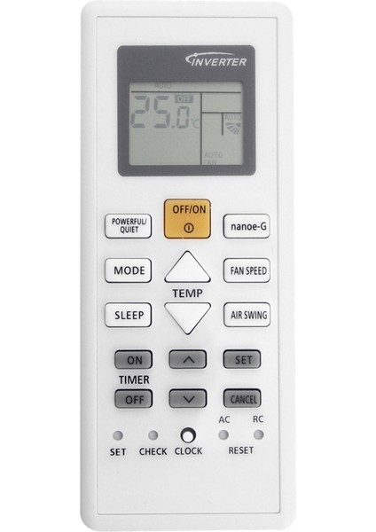 A75C10600 Ac Uzaktan Kumandasını Panasonic A75C10600 Klima Uzaktan Kumandasıyla Değiştirin (Yurt Dışından)