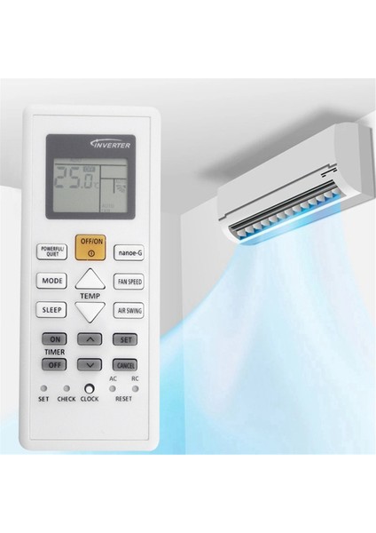 A75C10600 Ac Uzaktan Kumandasını Panasonic A75C10600 Klima Uzaktan Kumandasıyla Değiştirin (Yurt Dışından) indirimleri