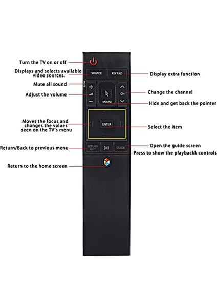 BN59-01220D Samsung Için Uzaktan Kumanda BN59-01221B BN59-01220A BN59-01221J BN59-01220E Tv Uzaktan Kumanda Değiştirme (Yurt Dışından) modelleri