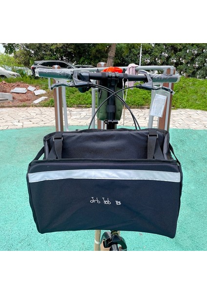 Brompton/birdy Katlanır Bisiklet Ön Çantası Sepet Çantası Bisiklet Başlığı Sebze Sepeti Bisiklet Aksesuarları (Yurt Dışından) fırsatları