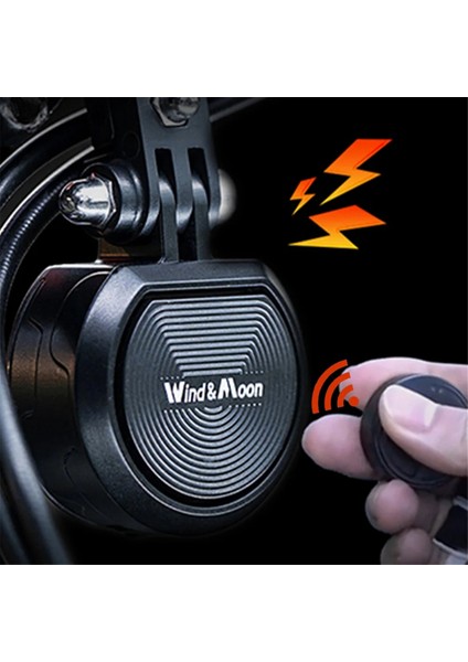 Wınd&moon Bisiklet Zili Su Geçirmez Korna Zilleri Taşınabilir USB Şarjlı Güvenlik Elektrikli Dağ Bisikleti Korna Alarmı Yüksek Sesli Zil-B (Yurt Dışından) fiyatları