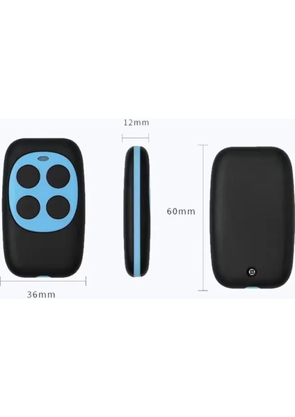 280-868MHZ Garaj Uzaktan Kumandası Çoğaltıcı Çok Frekanslı Kablosuz Kopyalama Uzaktan Kumandası Evrensel Kapı Açacağı Gri Beyaz (Yurt Dışından) fiyatları