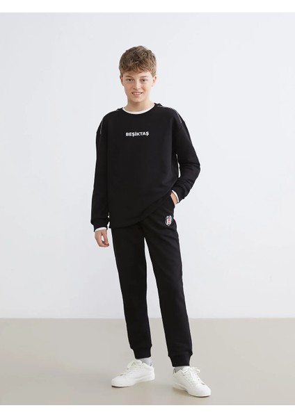 Lcw Kids Siyah Beşiktaş Baskılı Erkek Çocuk Eşofman Takımı fiyatları