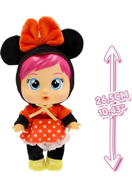 CYB69000 Cry Babies Love And Care Minnie Kostümlü Bebek modelleri