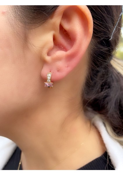 Kadın Xuping Çelik Küpe