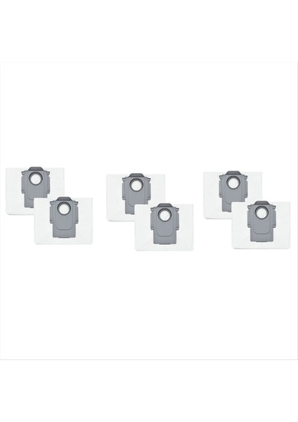 6 Roborock S8 Pro Ultra, S8+, S7 Maxv Ultra/max Ultra, Robot Vakum 2.5l Vakum Torbaları Yedek Parçalar (Yurt Dışından)