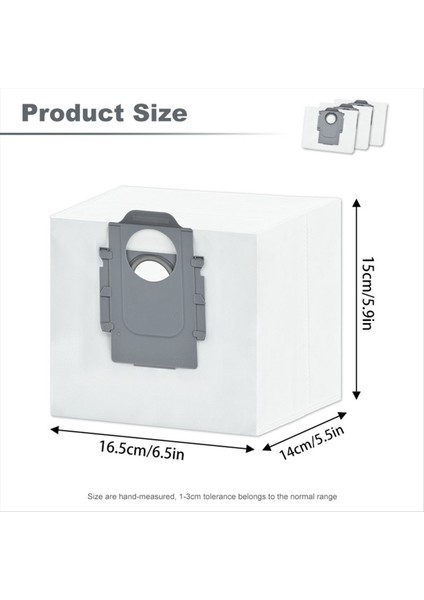 6 Roborock S8 Pro Ultra, S8+, S7 Maxv Ultra/max Ultra, Robot Vakum 2.5l Vakum Torbaları Yedek Parçalar (Yurt Dışından) fırsatları