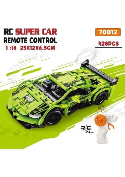 70012A 428 Pcs Yapı Seti Uk Lamborghini