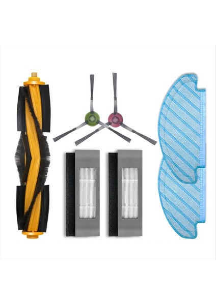 Ecovacs Deebot N8 Pro T8 T8 Aıvı Yedı 2 Hybrıd Vac Robot Vacut Seğerleri Hepa Filtre Mop Yedek Parçası (Yurt Dışından)