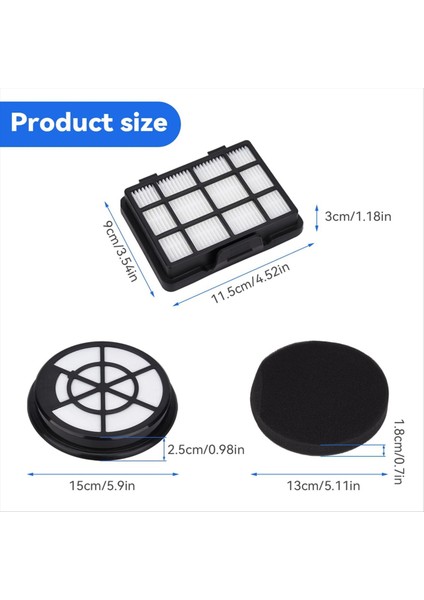 Bosch Serisi 2 Vakum Süpürge BGC05A220A, BGC05A320, BGS05AAA2/01, BGS05A220/02 Hepa Filtre Motor Koruma Filtresi (Yurt Dışından) fiyatları