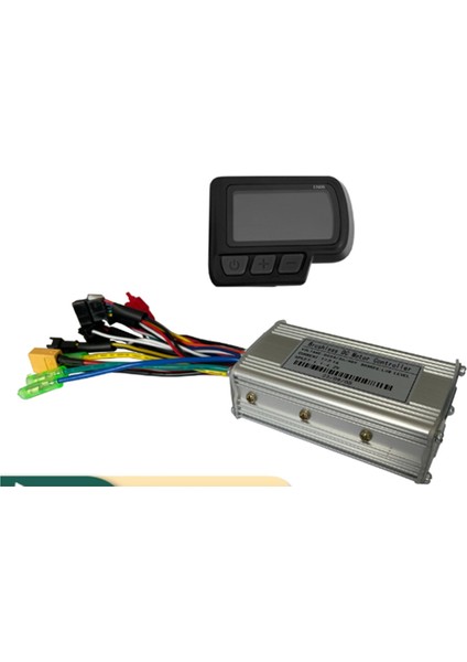 Ebike Denetleyici Kiti Elektrikli Bisiklet E Scooter Aksesuarları Parça Fırçasız Motor LCD Ekran Panel Ekran 24V 36V 48V 250W (Yurt Dışından) fırsatları