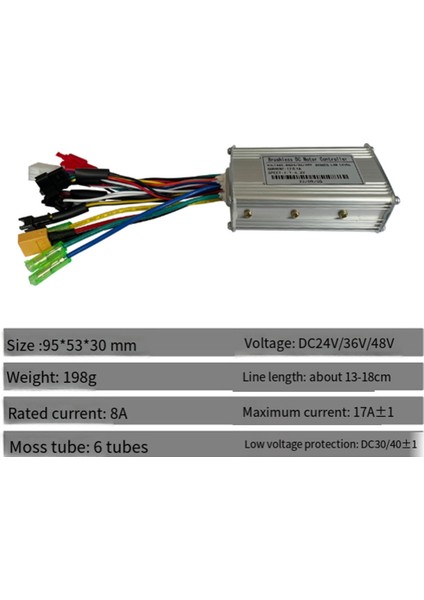 Ebike Denetleyici Kiti Elektrikli Bisiklet E Scooter Aksesuarları Parça Fırçasız Motor LCD Ekran Panel Ekran 24V 36V 48V 250W (Yurt Dışından) indirimleri