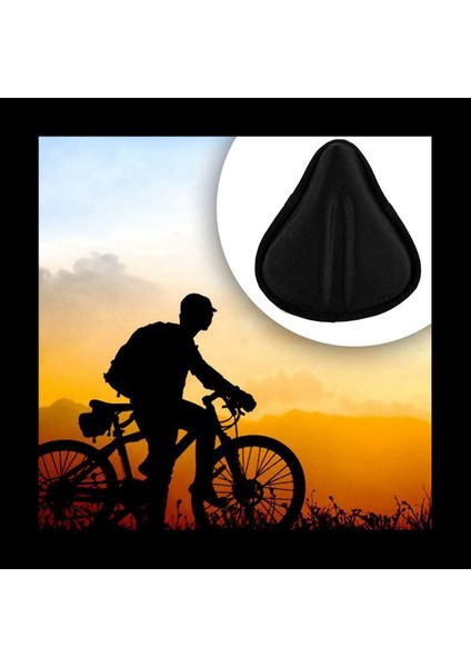 2x Bisiklet Koltuk Kapağı Büyük Boyut Yumuşak Geniş Egzersiz Bisiklet Yastığı Kapağı Mtb Yol Bisikleti (Yurt Dışından) modelleri