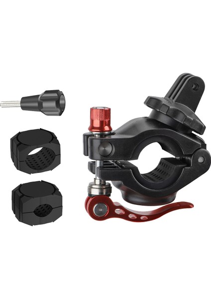 ACTION4/GOPRO12 Bisiklet Kelepçesi Için Airtag Çok Fonksiyonlu Taşınabilir Tutucu Için 360 Derece Dönen Çok Tüp (Yurt Dışından) indirimleri