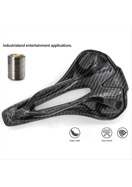 Kocevlo Ultra Hafif Tam Karbon Fiber Bisiklet Koltuğu Dağ Yol Bisiklet Eyer Deri Içi Boş Bisiklet Koltuğu (Yurt Dışından) fırsatları
