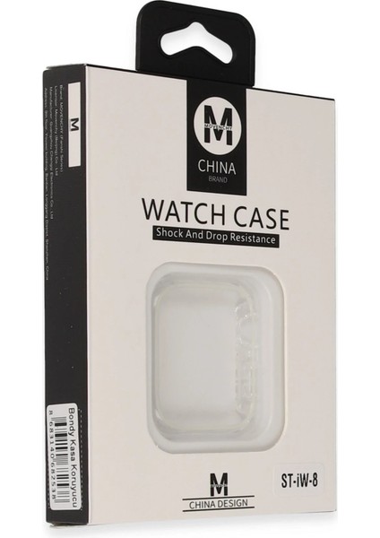 Watch Ultra 49MM Bondy Kasa Koruyucu - BEYAZ-(5796) - I89H69N3-7A25VS