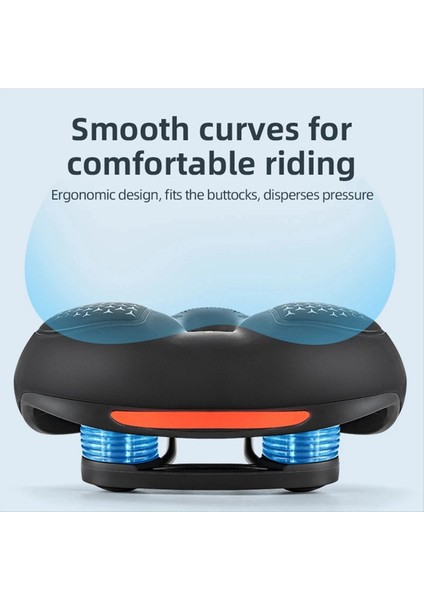 Rockbros Bike Sele Jel Koltuk Kapağı Şok Geçirmez Bisiklet Koltuğu Pu Deri Deri Dövme Nefes Alabilir Kalınlaştırılmış Sünger Bisiklet Güvenlik Koltuğu (Yurt Dışından) indirimleri