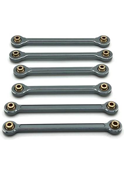 Rc Araba Yükseltme Çekme Çubuk Bağlantı Çubuk Direksiyon Çubuğu Mjx Için Set 1/10 10208 Canavar Rc Araba Yükseltme Parçaları Gri (Yurt Dışından)