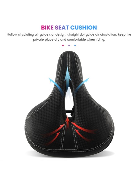 Bisiklet Bisiklet Büyük Serseri Eyer Koltuk Yolu Mtb Bisiklet Geniş Yumuşak Ped Konfor Yastık (Yurt Dışından) fiyatları