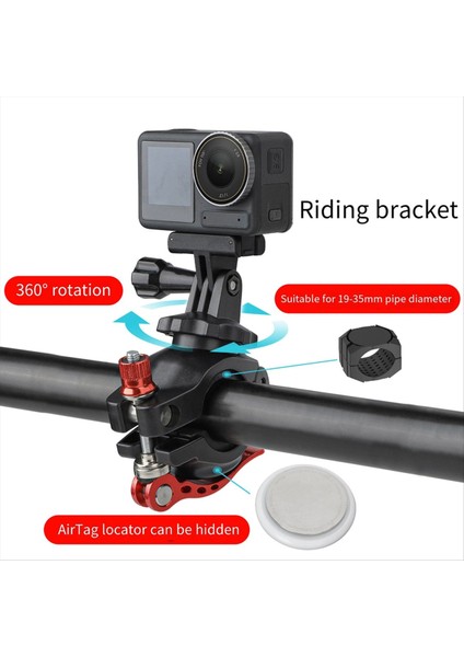 Sunnylife Bike Montaj Braket Handbar Kelepçesi Montaj Bisiklet Kelepçesi 4/3/INSTA360/POCKET/GOPRO/FEMME Vb (Yurt Dışından) modelleri