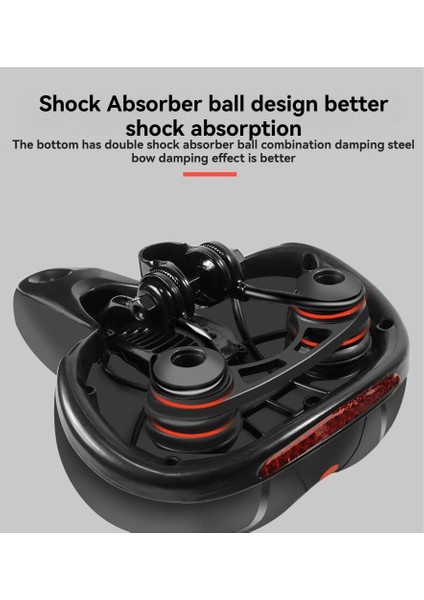 Içi Boş Nefes Alabilen Bisiklet Eyer Dağ Yol Bisiklet Eyer Şok Emici Rahat Büyük Popo Bisiklet Koltuğu Sarı (Yurt Dışından) indirimleri