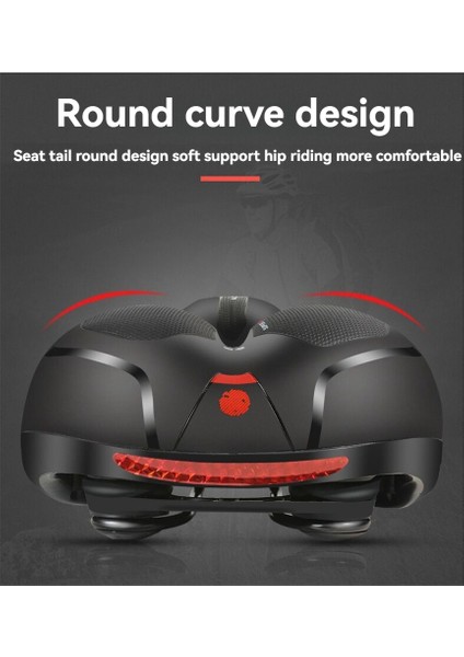 Içi Boş Nefes Alabilen Bisiklet Eyer Dağ Yol Bisiklet Eyer Şok Emici Rahat Büyük Popo Bisiklet Koltuk Mavi (Yurt Dışından) fırsatları