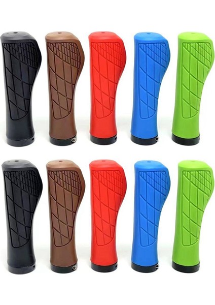 Bisiklet Tutamaklar Dağ Bisikleti Renkli Kaymaz Bisiklet Tutamakları (Yurt Dışından)
