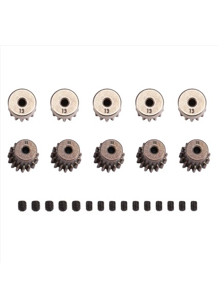 10PCS Pinyon Dişlisi 32P 5mm 13T 15T Trx4 RC4WD/D90 D110 Eksenel SCX10 90046 (Yurt Dışından) fiyatları