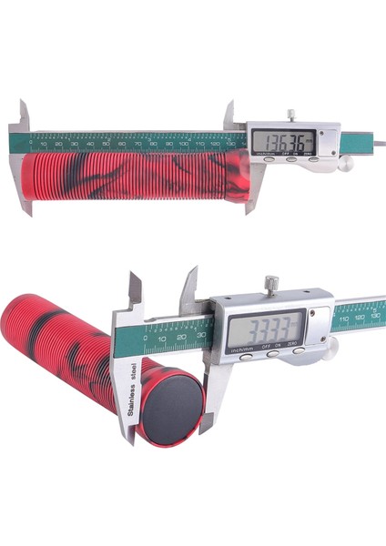 1 Çift Bisiklet Gidon Tutamakları Kapak Kaymaz Kauçuk Girişli Gidon Kapağı 22 2mm Gidon Scooter Kruvazör Yolu Kentsel C Için (Yurt Dışından)